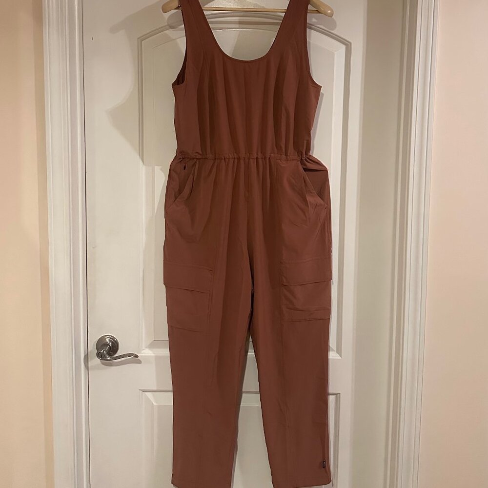 REI Utility Jumpsuit – Adjustable Waist & Cargo Pockets
